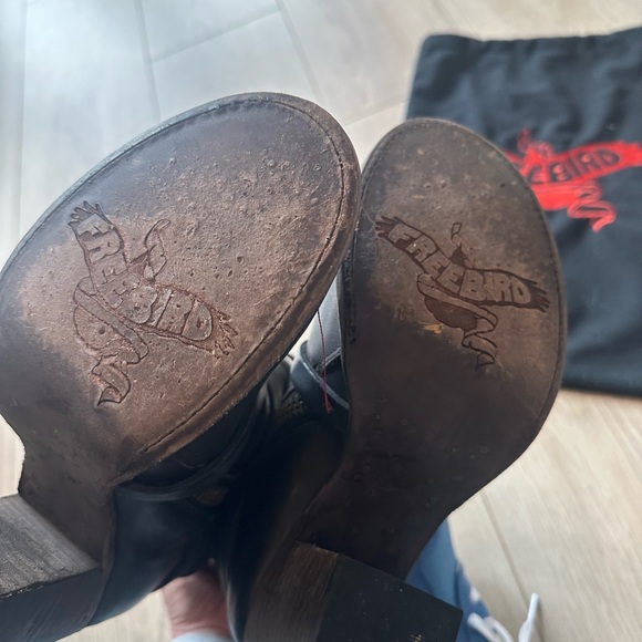 Bakers Women's Black Heeled Boots - Picture 6 of 7